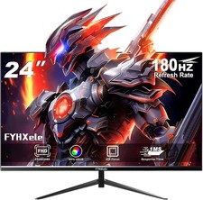 Monitor Gaming 24 Pollici 180hz FHD 1080p Supporto LDC HDR G-SYNC Vesa