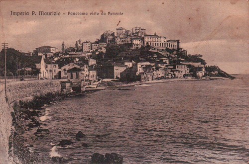Cartolina imperia porto - di,