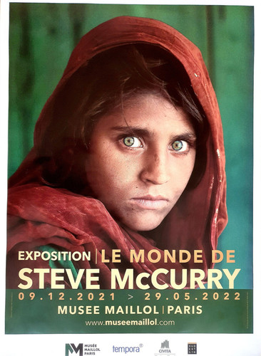 Steve mccurry poster mostra - mccurry,