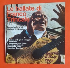 Franco Trincale Le ballate di Franco Trincale 1970 Feltrinelli con disco 45 giri
