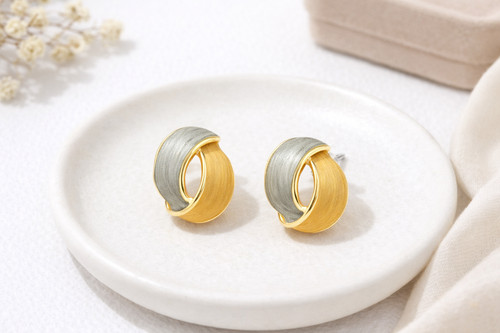 Orecchini donna oro argento