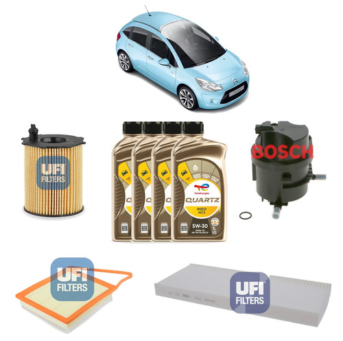 Kit tagliando filtri ufi - tagliando,