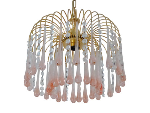 Lampadario vintage cascata - lampadario,