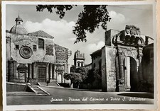 Cartolina Sciacca Agrigento Chiesa Porta del Carmine Non viaggiata