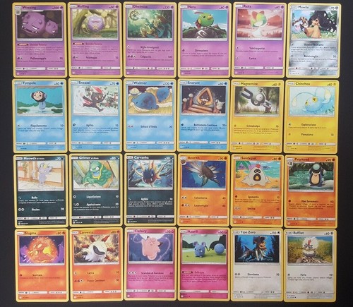 Pokemon lotto carte - 24, weezing