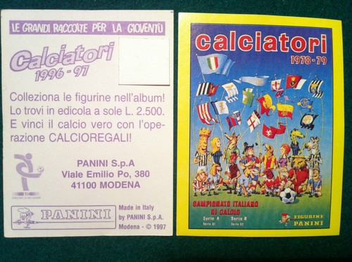 Calciatori 1996 1997 - calciatori, n
