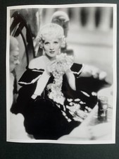 MARLENE DIETRICH - Rara foto stampa originale d'epoca