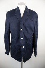 POLO RALPH LAUREN GIACCA BLAZER UOMO TG 56 MAN JACKET VINTAGE CASUAL LOGO COTONE