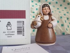 THUN - PRESEPE - DONNA CON GALLO / GALLINA