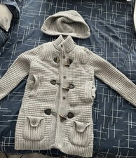 Giacca parka lana corteccia