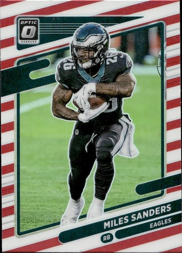 Miles sanders 2021 donruss - sanders,
