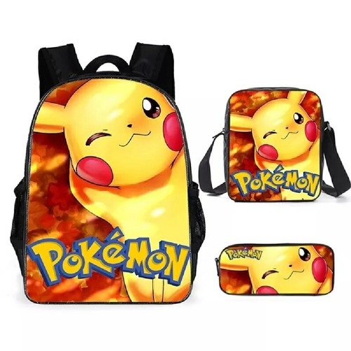 Zaino pokemon pikachu - pokemon, set