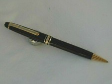 Autentico Penna a Sfera Da Prestige MONTBLANC Meisterstuck IN Buono Stato H317