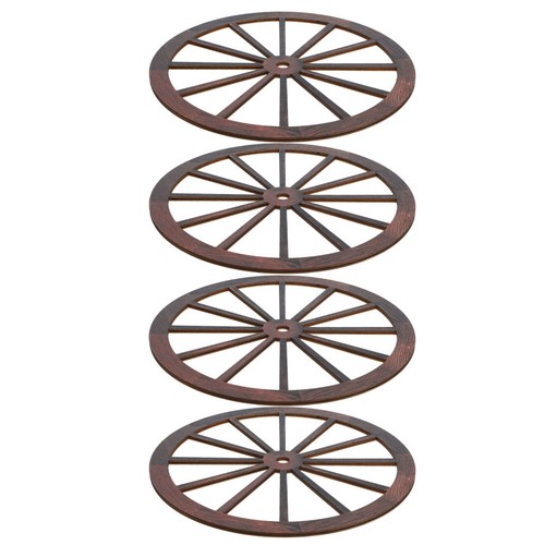 Ruote legno retrò da - 4,