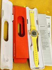 Swatch Originals Yellow Racer