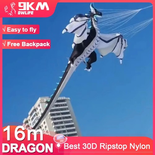 Aquilone drago gigante 16m - drago,