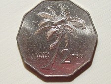 1990 Philippines 2 Piso coin