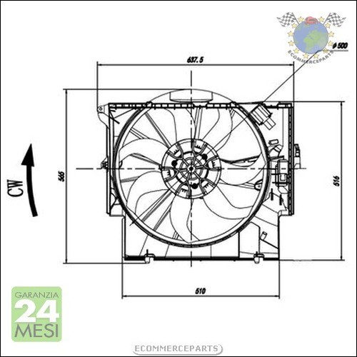 Ventola radiatore nrf - ventola,
