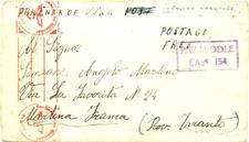 Italy 1941 Airletter  Freepost