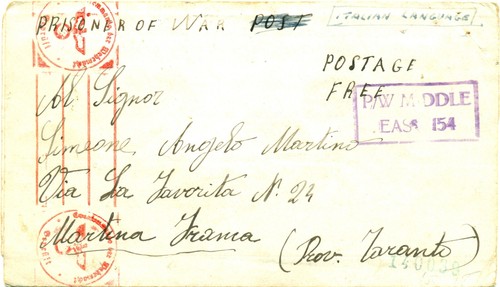 Italy 1941 airletter freepost - ,