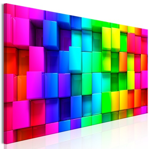 Quadrato colorato geometrico