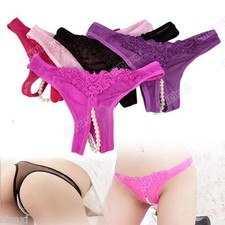STRING 36 38 OUVERT NOIR BLANC