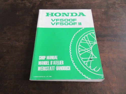 Honda vf500f vf500f2 service - vf500f2,