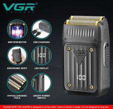 VGR Rasoio elettrico da uomo