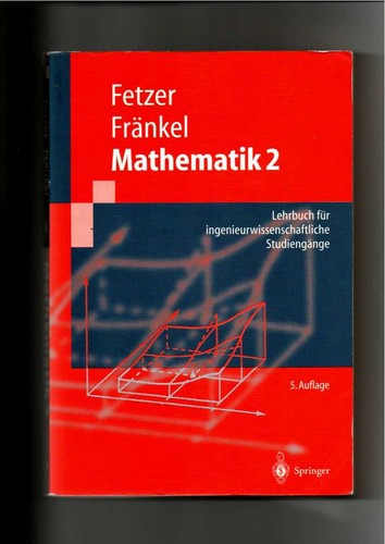 Fetzer fränkel mathematik - fetzer,, fränkel,