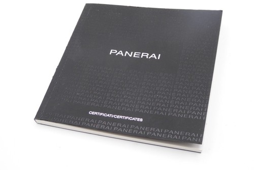 Opuscolo panerai luminor - opuscolo,