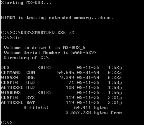 Dos 5 1 44mb - 6.22, 1.44mb