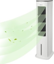 Midea Raffrescatore Evaporativo 5L Ventilatore Umidificatore Ionizzatore