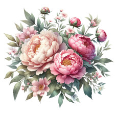 8 adesivi auto 18 x 18 fiori