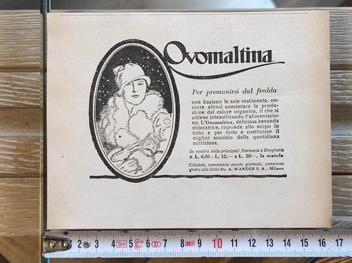 Antica pubblicità del - , 1931