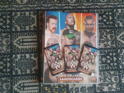 Album lamincards wwe nuova - album,