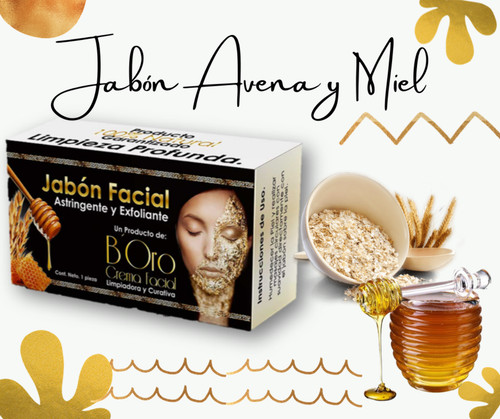 Jabón exfoliante avena - de,