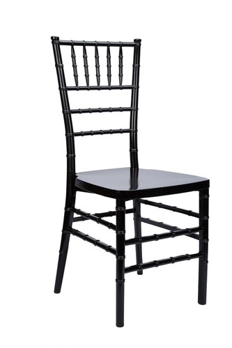 Black toughresin chiavari - black,