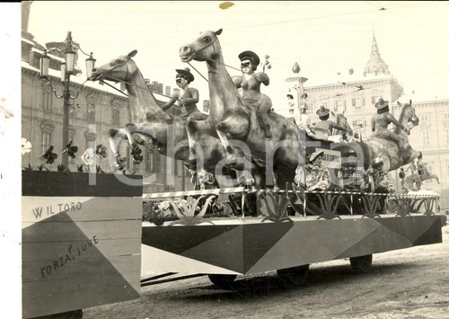 1956 torino carnevale sfilata - 1956,