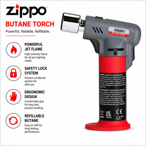 Zippo butane torch - zippo,