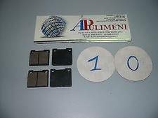 WVA20088 SERIE PASTIGLIE FRENO POST. LANCIA 2000 BN COUPE FULVIA HF 1.3 1.6 MATR
