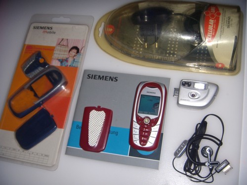 Siemens c65 red gsm triband - siemens,