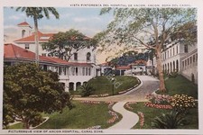 Cartolina - Panama - Vista del Hospital de Ancon - Zona del Canal - 1930 ca.