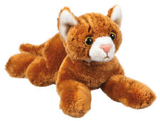 Peluche A Forma Di Gatto Tabby Arancione