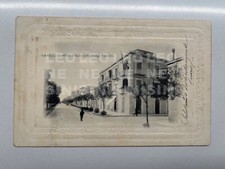 CARTOLINA VIAREGGIO (LU) Hotel d'Italia e Viale U.Foscolo -ANNI '900 - Viaggiata