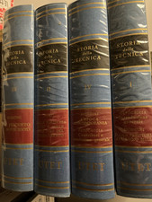 STORIA DELLA TECNICA 4 VOLUMI
