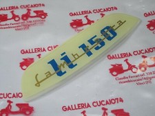 TARGHETTA POSTERIORE LAMBRETTA