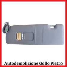 Aletta parasole grigia SX sinistra BMW serie 1 f20 2011 2012 2015 116d 118d