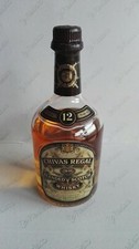 Bottiglia CHIVAS REGAL 12 YEARS OLD Scotch WHISKY 70cl 40% VOL VINTAGE aperta