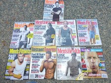 9 Men's Health  Men's Fitness Magazines 2003 - 2011