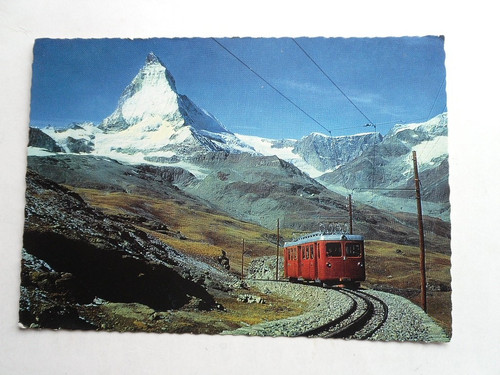 Cartolina zermatt svizzera - zermatt,